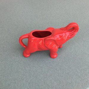 NWT - Cherry Red Elephant Creamer